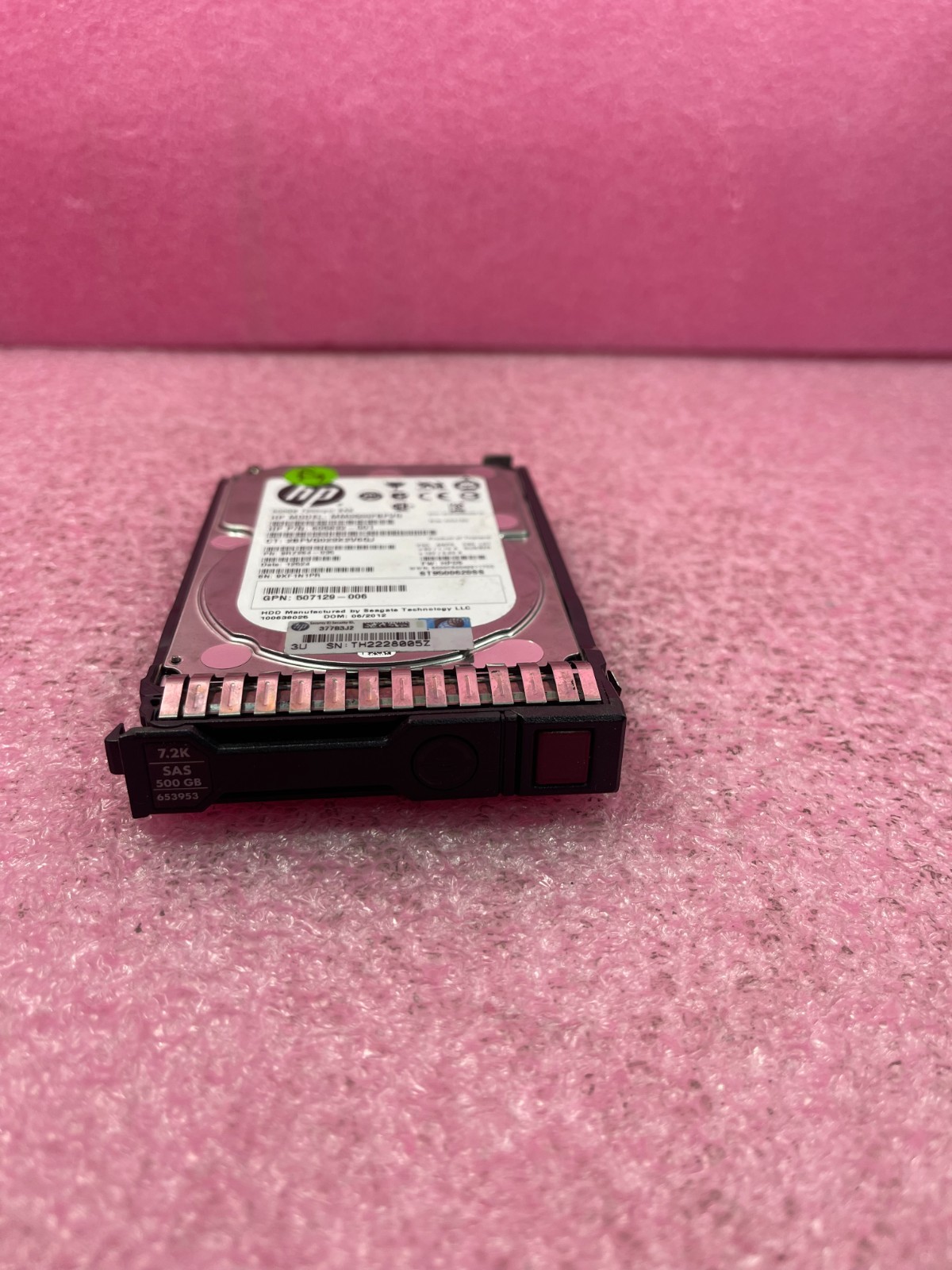 Strong-IT HP 653953-001 500GB 7.2K DISK SAS-600 2.5IN (SC) 652745-B21