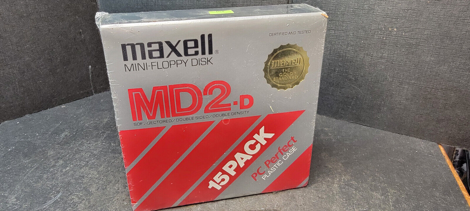 Maxell Mini-floppy Disk MD2-d 15 Pack New Sealed Packing