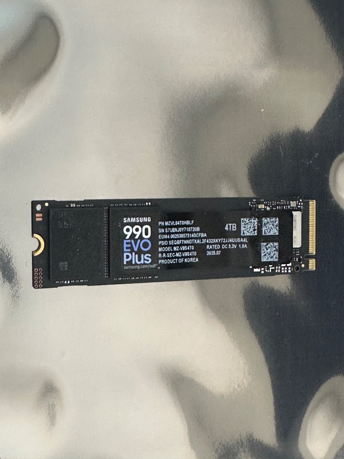 Samsung 990 EVO Plus 4TB NVMe M.2 2280 SSD MZ-V9S4T0 PCIe 4.0 Barely Used