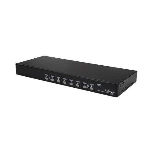 Startech SV831DUSBUK 1U 8 PORT USB VGA KVM SWITCH USB VGA RACKMOUNT KVM OSD