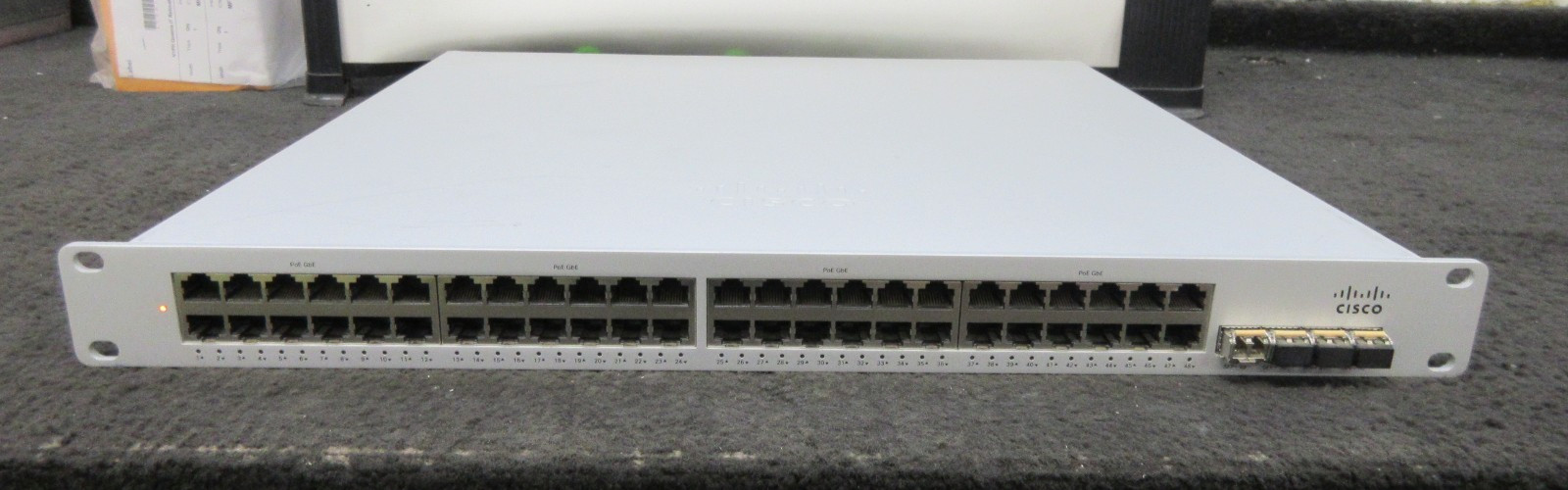 CISCO MERAKI MS350-48LP Cloud Managed Switch Unclaimed