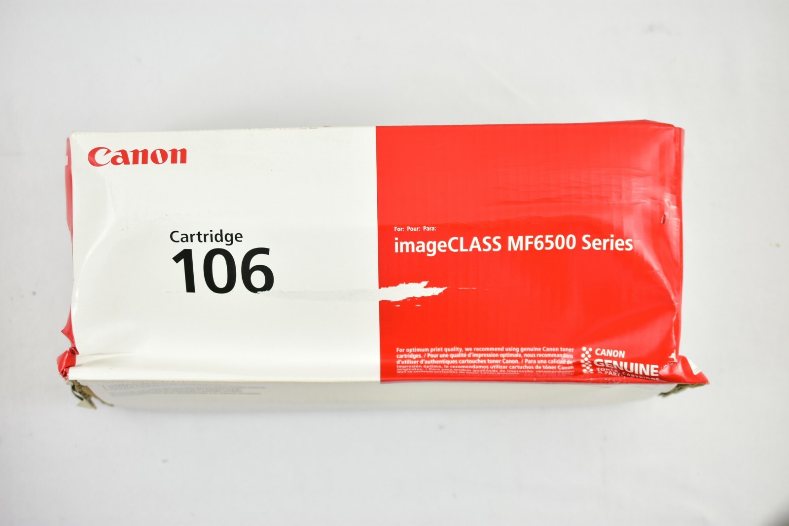 Genuine Canon 106 Monochrome Toner Cartridge 0264B001 BRAND NEW IN OPEN BOX