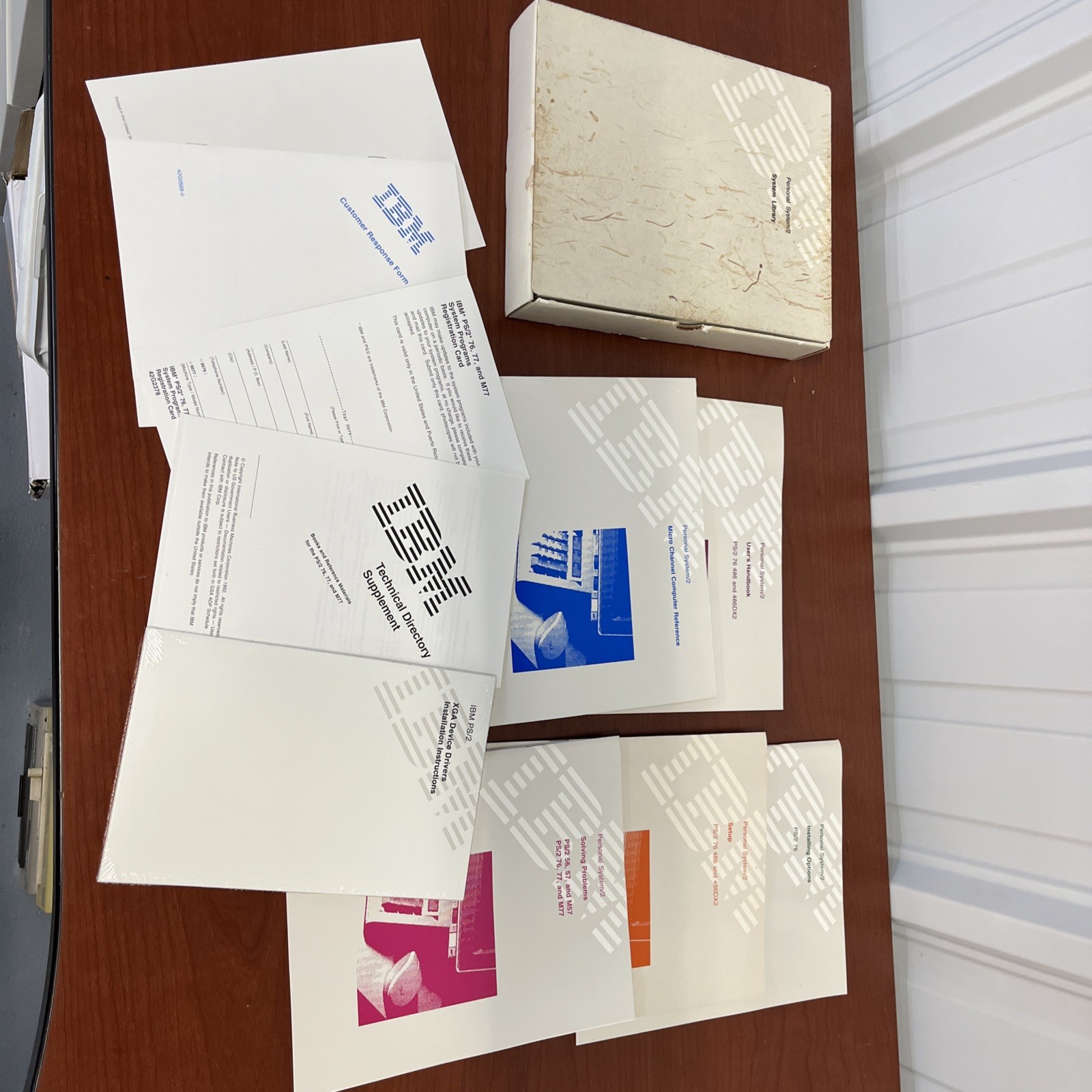 IBM Personal System/2 PS/2 Model 76 Computer System Library & Software (SEALED)