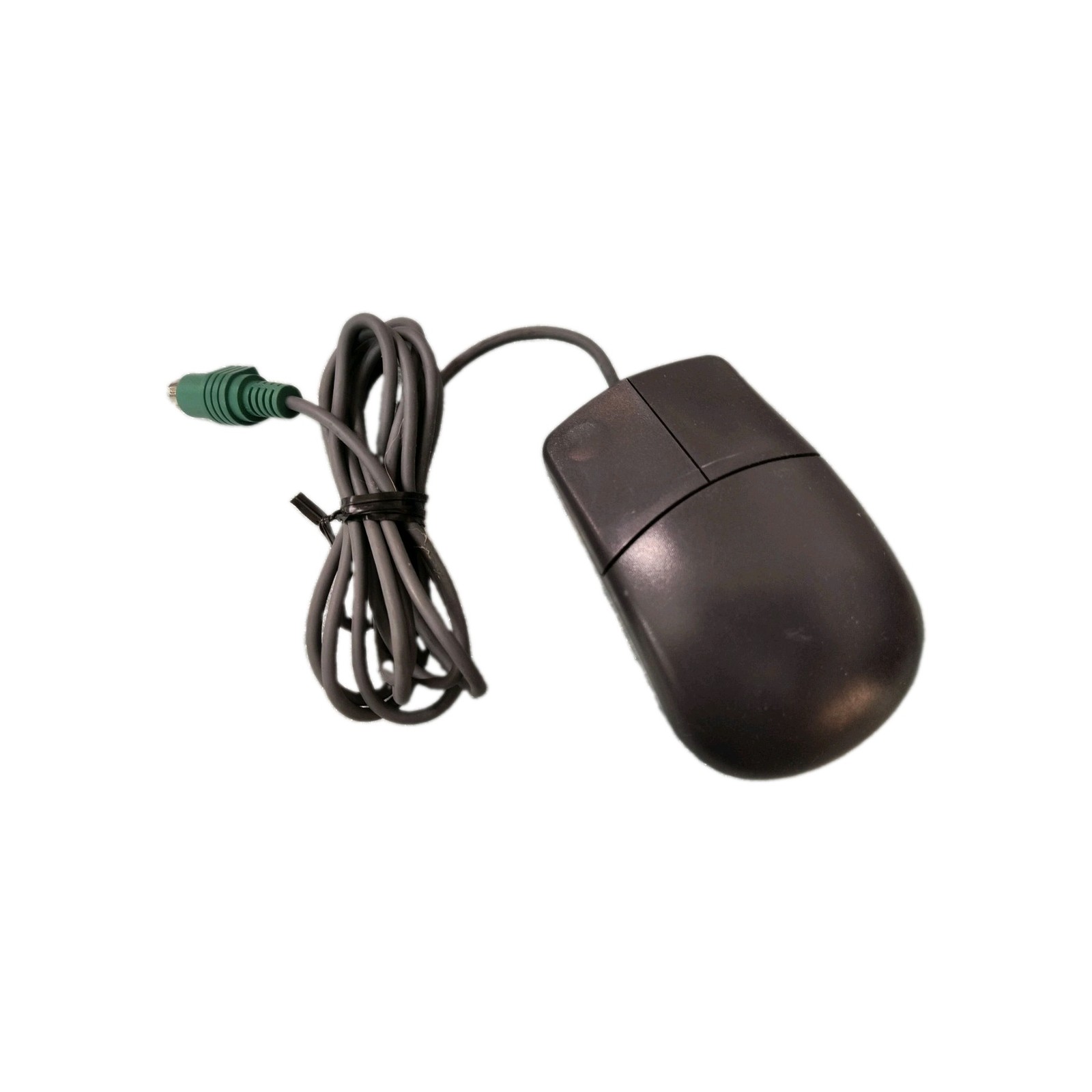 VINTAGE MUS9/JL MUS9/KL CHARCOAL  2 BUTTON PS2 MECHANICAL MOUSE RM3-SB4-19