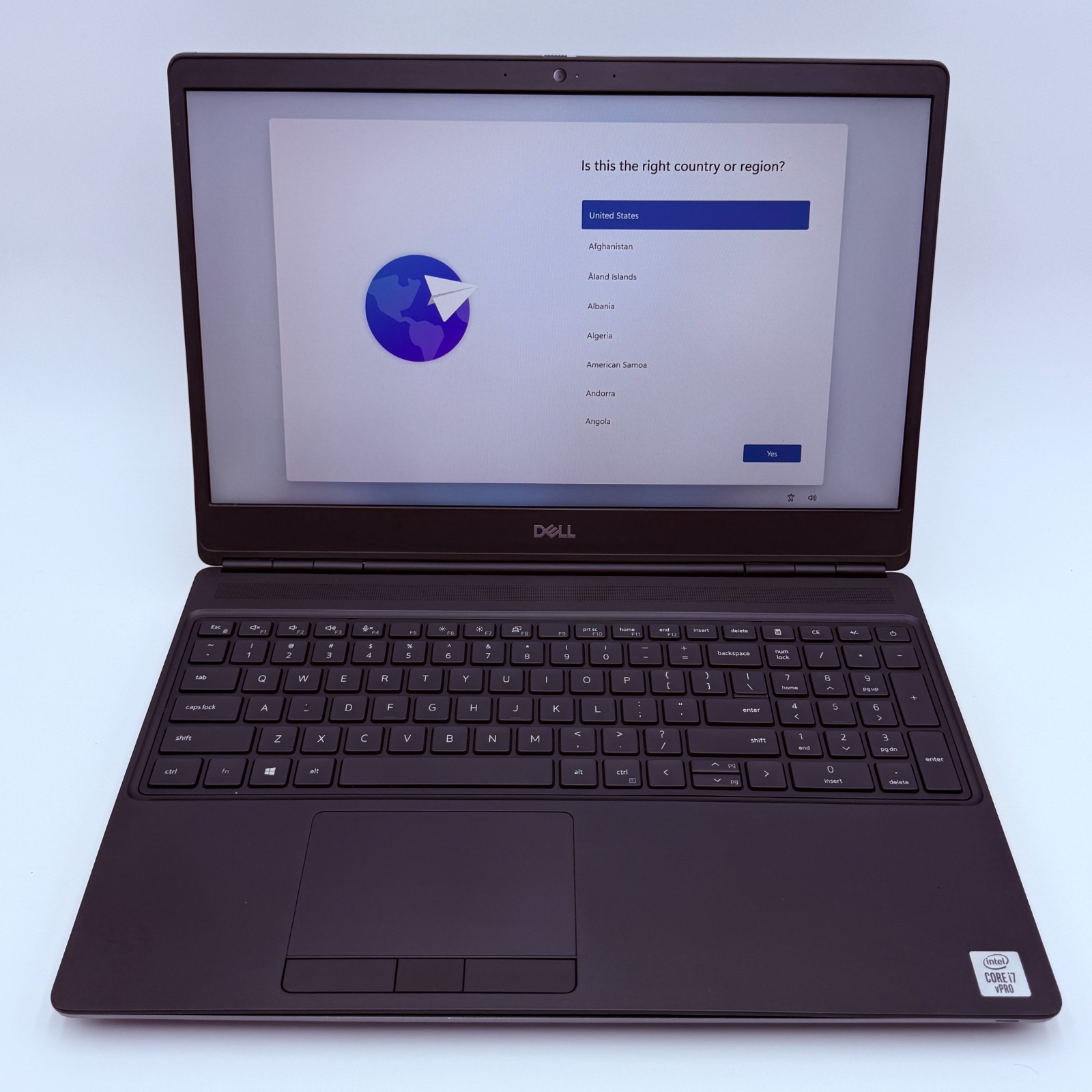 Dell Precision 7550 Laptop 15.6" i7-10850H 32GB 512GB SSD RTX 3000 Win 11 Pro