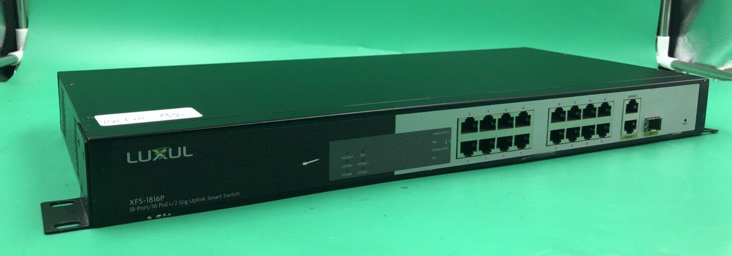 Luxul Switch XFS-1816P 18 Port (UNTESTED)