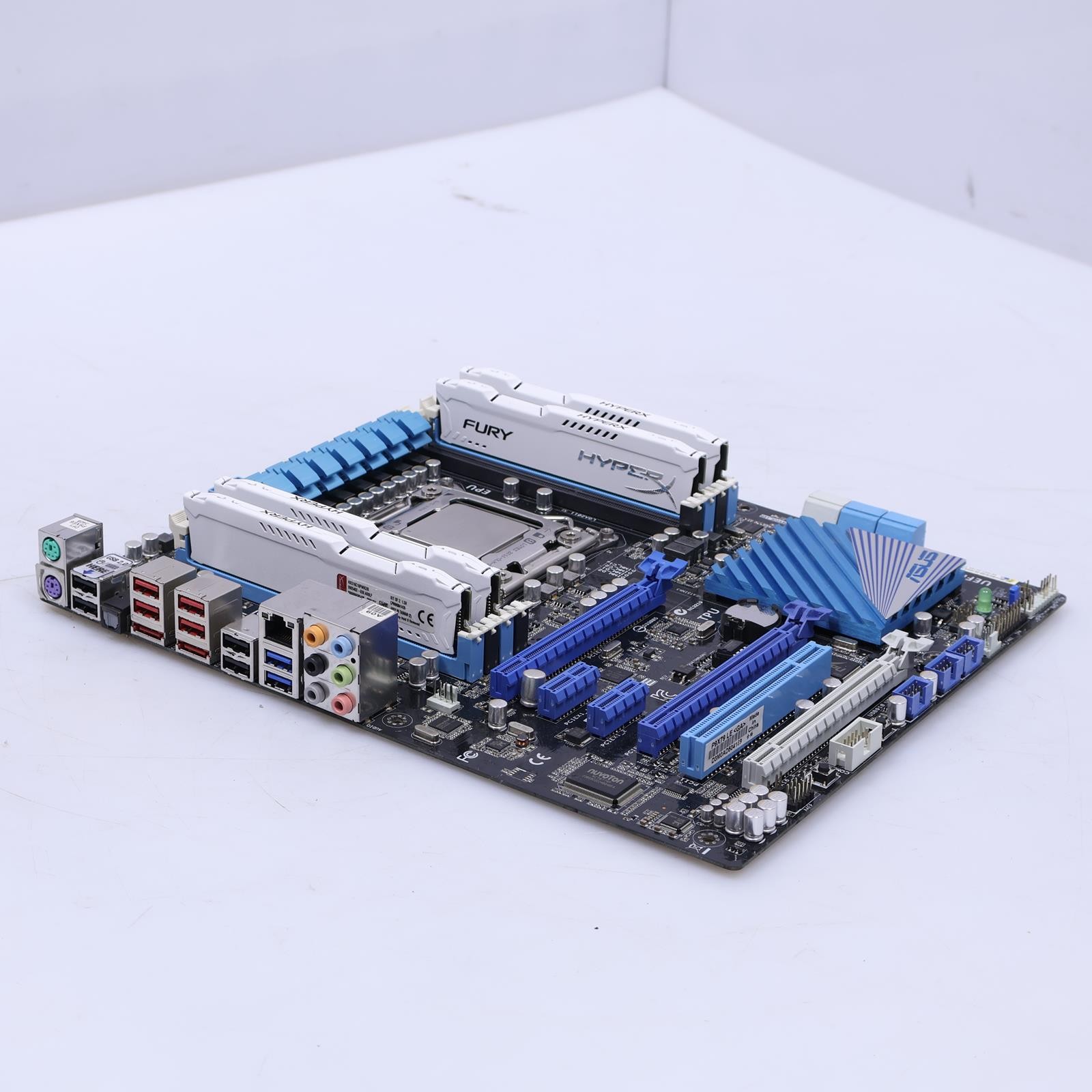 Asus P9X79 LE Intel Core i7 4th Gen 16GB RAM Motherboard w/ IO Shield