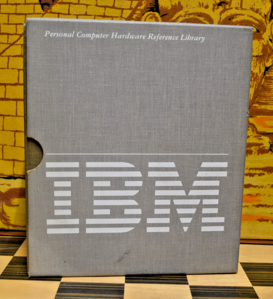 Vintage IBM BASIC Personal Computer Hardware Reference Library Binder Manual