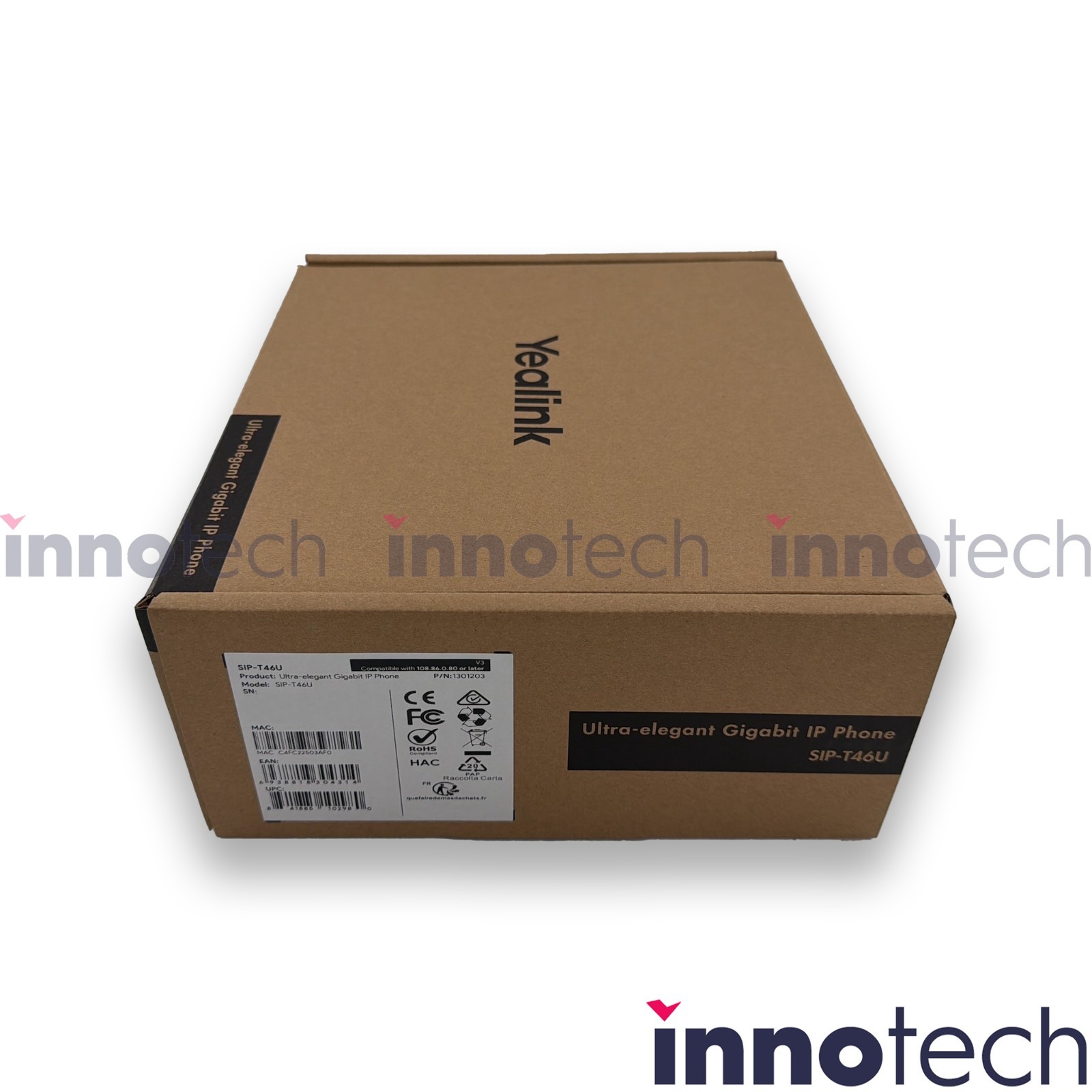 Yealink SIP-T46U Gigabit SIP IP Phone New Sealed