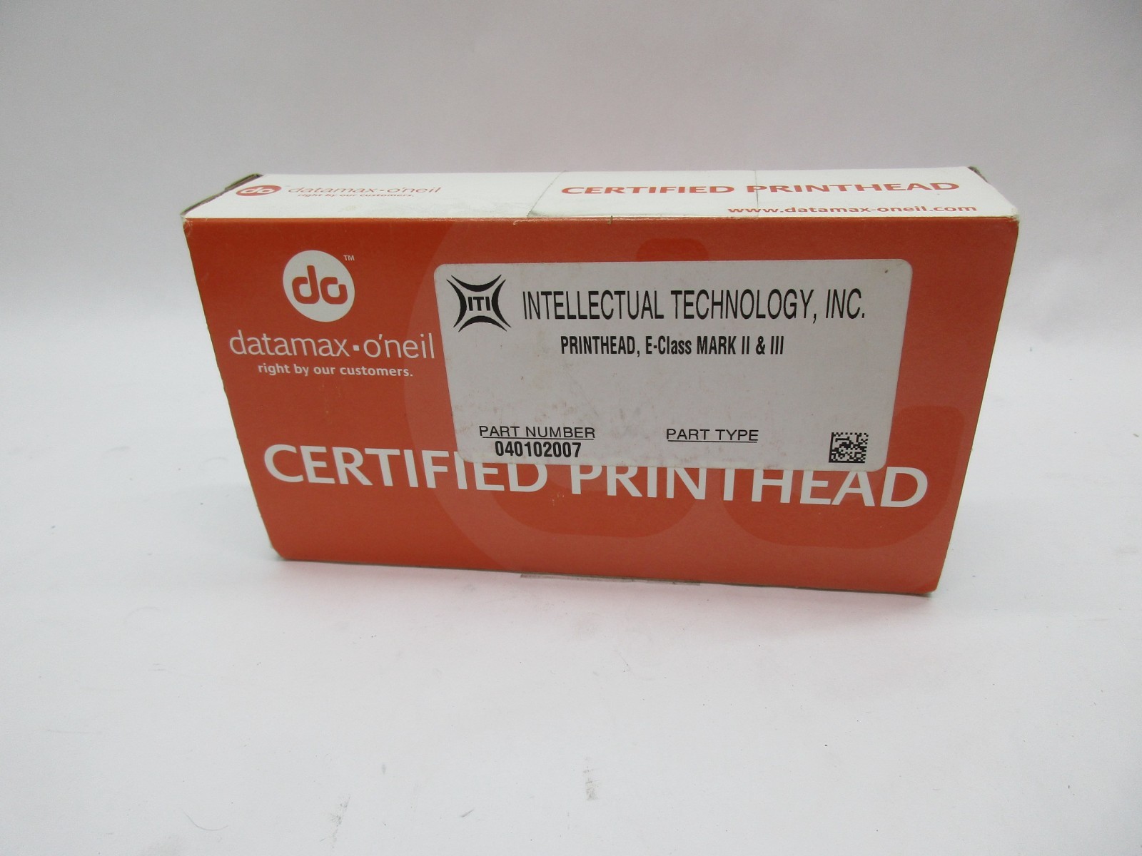 DATAMAX-O'NEIL CERTIFIED PRINTHEAD E-CLASS MARK II & III 040102007 T5-B16