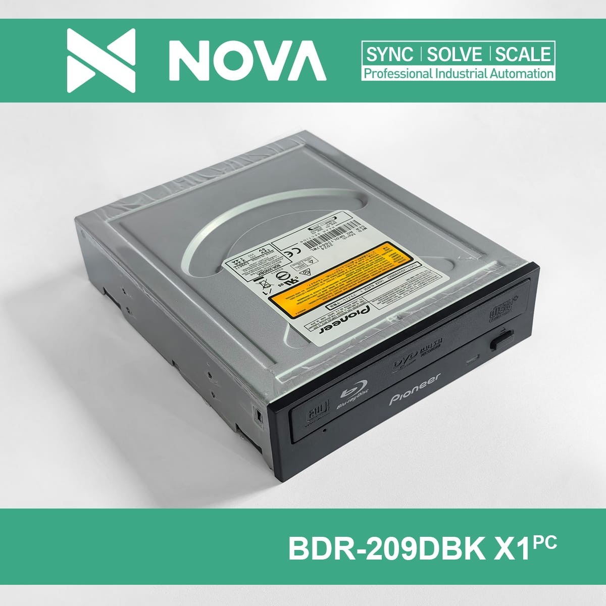 New Pioneer 16x Internal Blu Ray combo DVD/CD/BD Burner Writer Drive BDR-209DBK