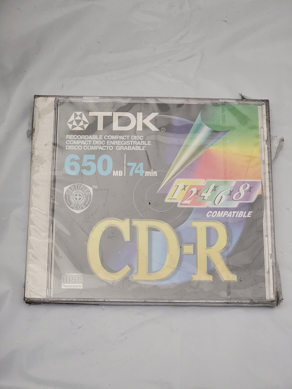 TDK CD-R 650MB 74min 1x-8x Recordable Compact Disc Spindle NEW