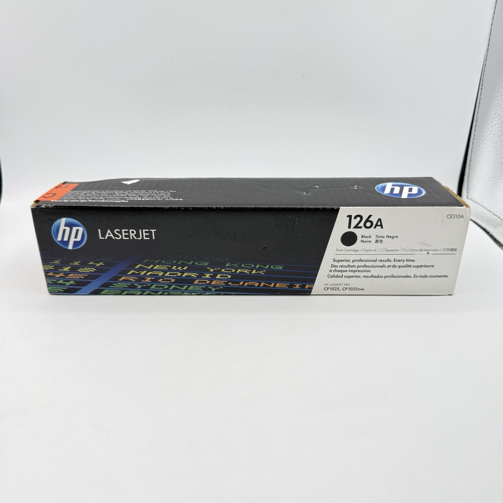 Genuine HP 126A Black LaserJet Toner Cartridge CE310A CP1025 CP1025nw SEALED NEW