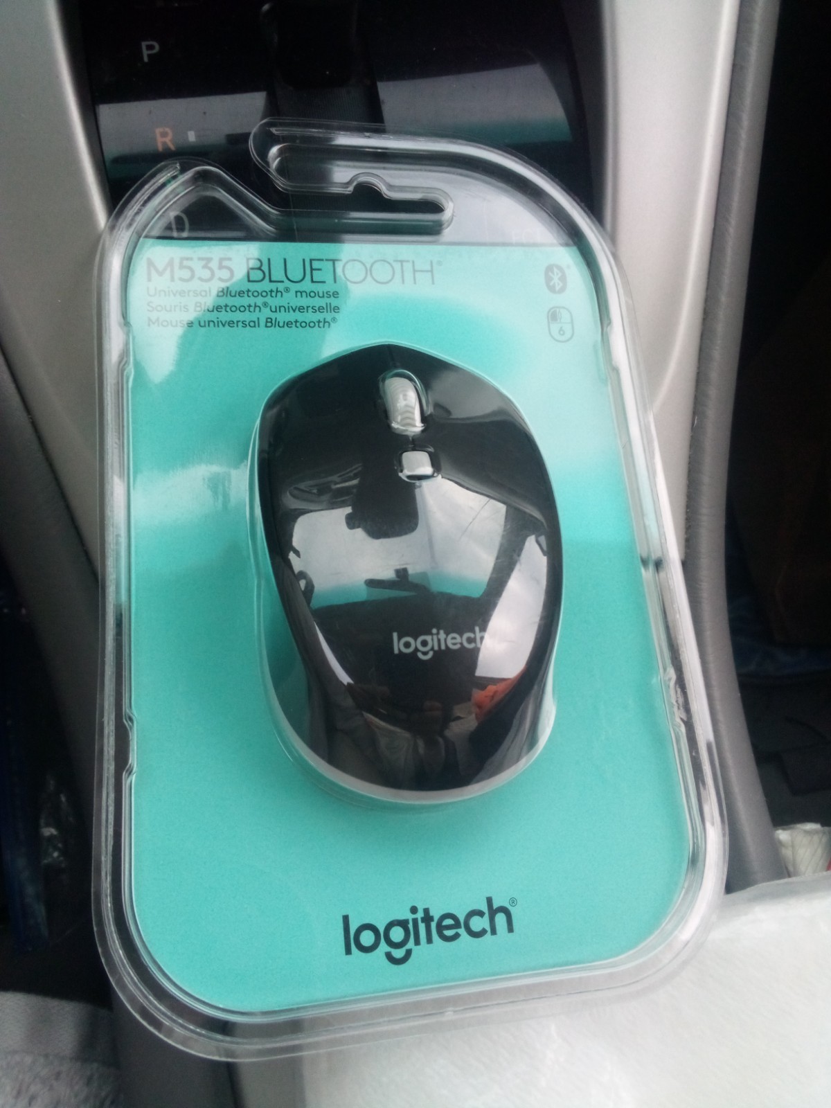 Logitech M535 Bluetooth Wireless Mouse Black Gray Factory Sealed New in Package
