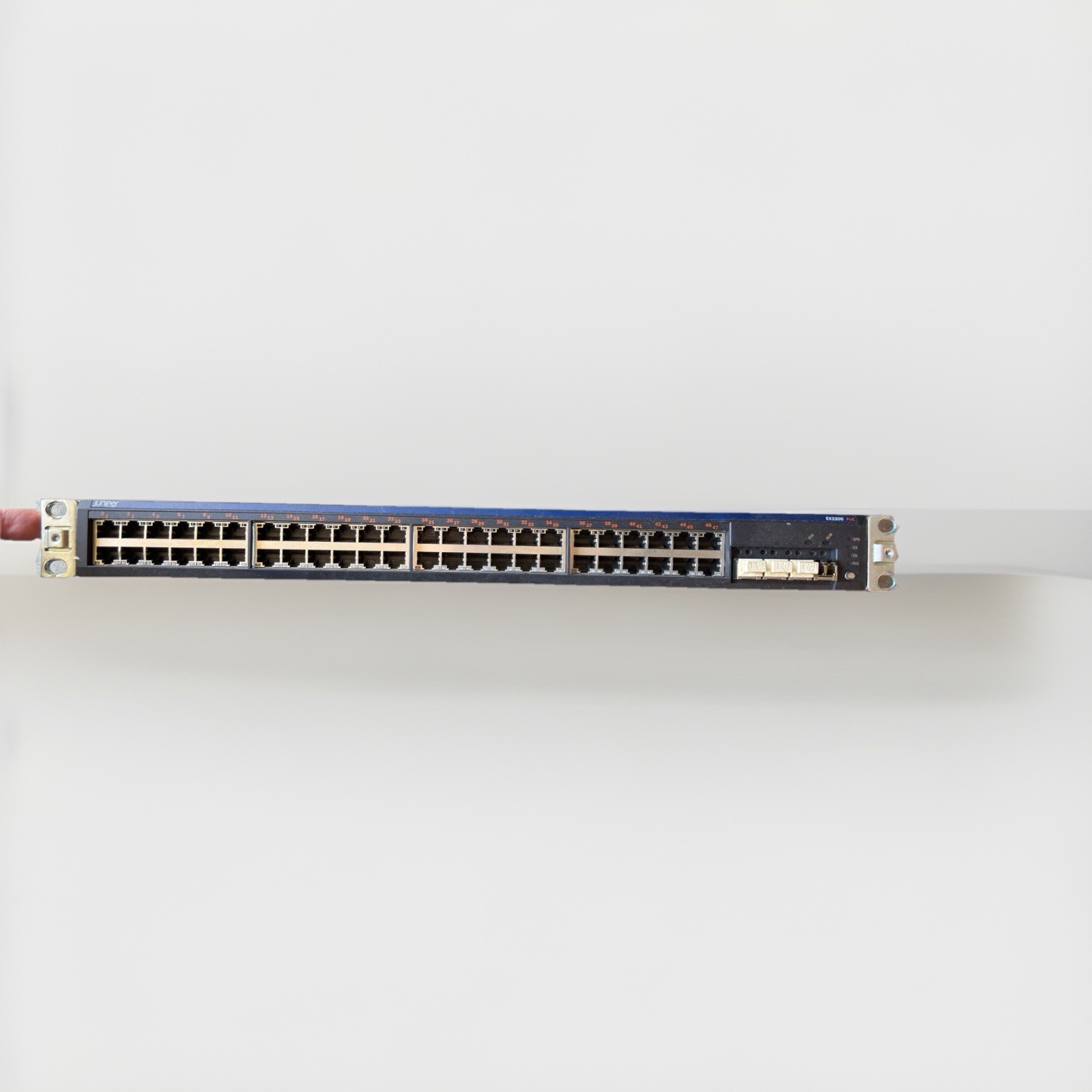 Juniper EX2200-48P-4G Managed Switch 48-Port Gigabit PoE+ 4 SFP Ethernet Network