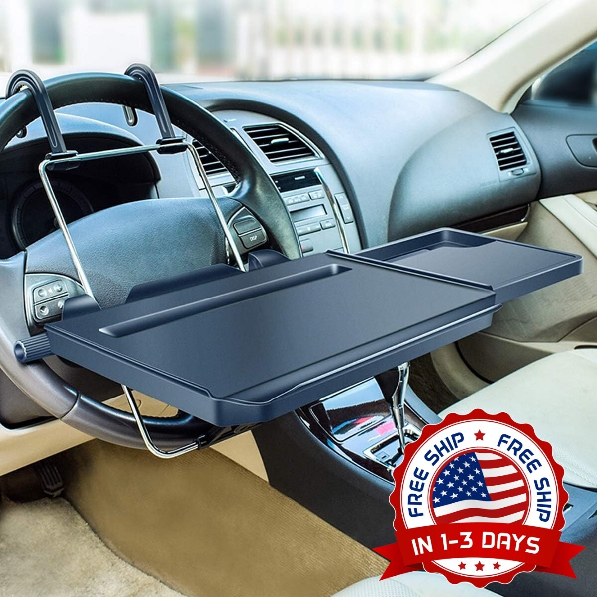 Escritorio Para Volante De Coche Mesa De Comida Para Coche Bandeja Para Volante.