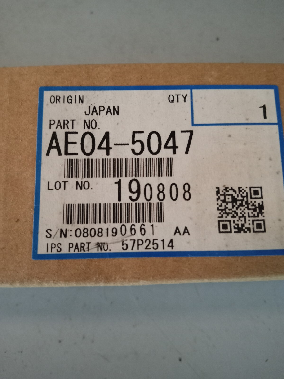 Genuine Ricoh AE045047 AE04-5047  Cleaning Web