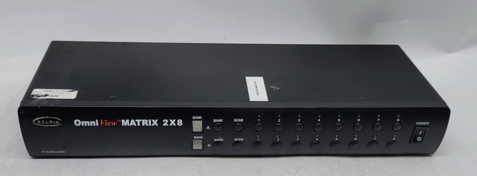 OmniView Belkin Matrix 2X8 F1D208-OSD