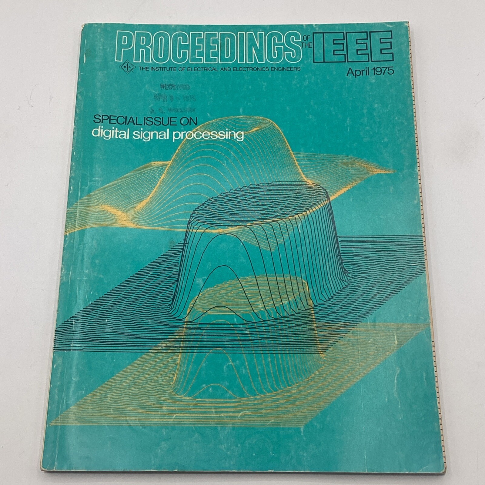 Proceedings Of The IEEE Magazine 1975 Special Issue On Digital Signal Processing