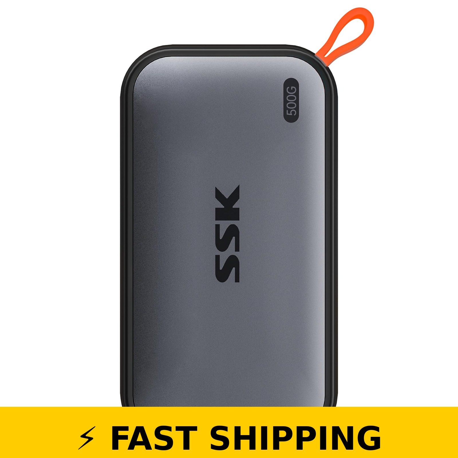 SSK 500GB Portable SSD - 1050MB/s USB C External Hard Drive