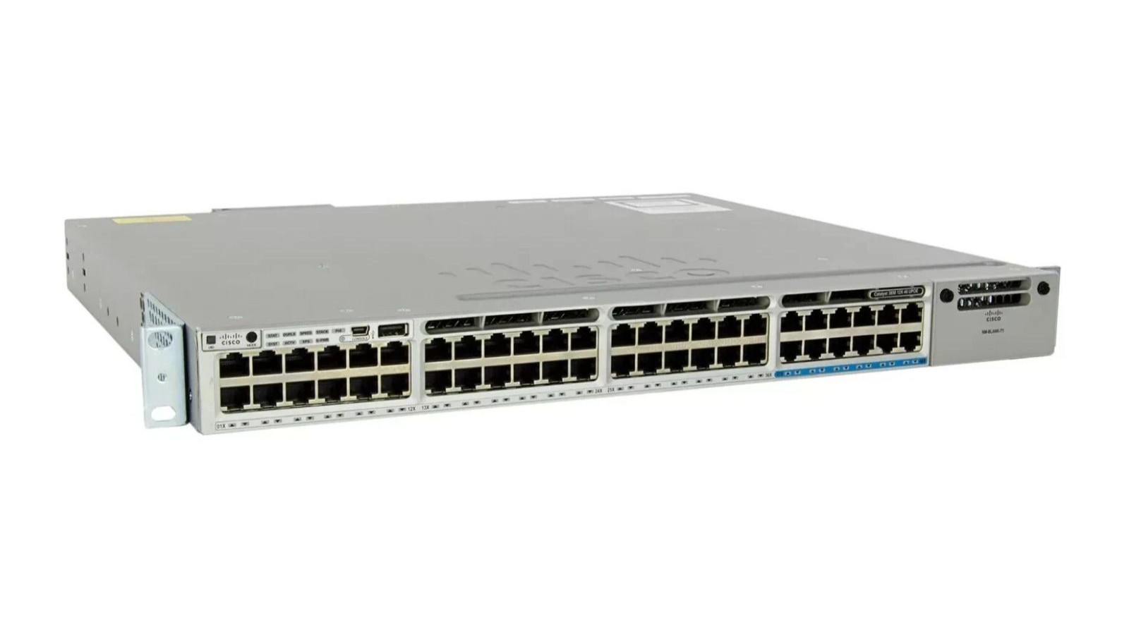 Cisco WS-C3850-12X48U-L 48x1G UPoE+ 12x10GbE RJ45-Lifetime Warranty