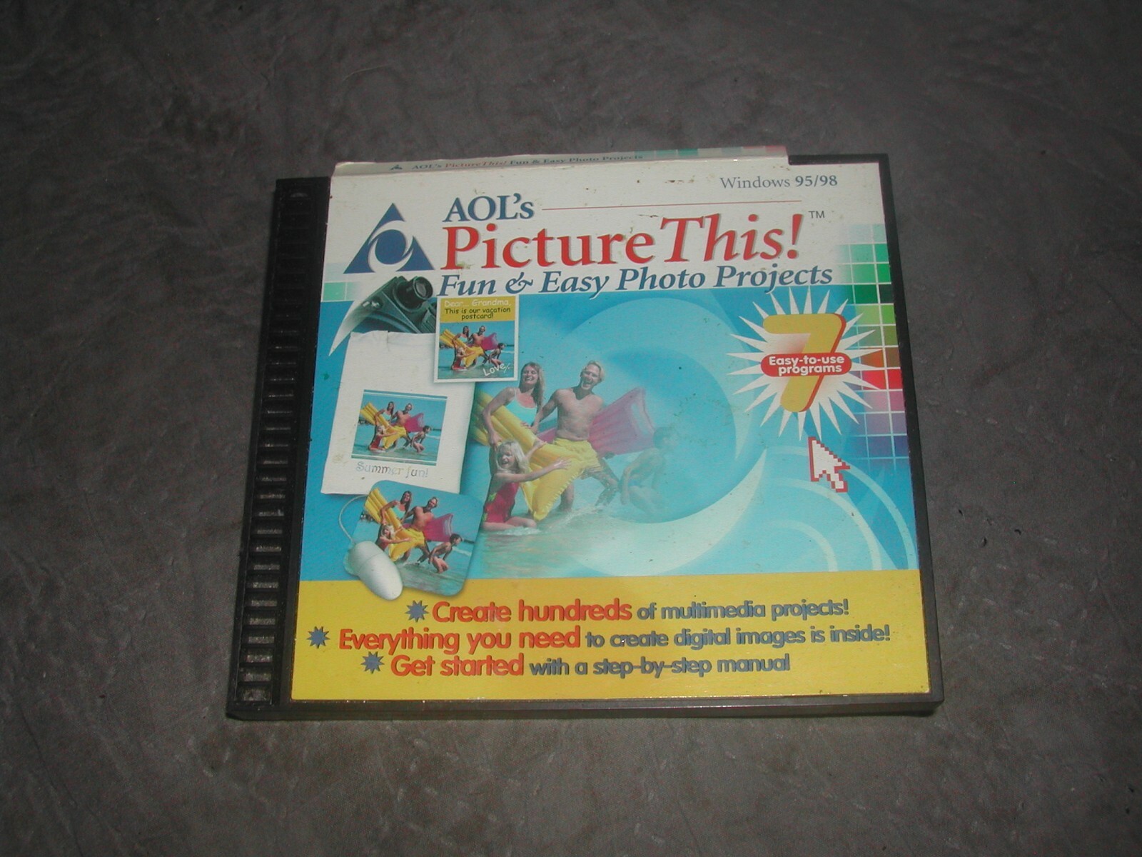 AOLs Picture This Fun & Easy Photo Projects Windows 95/98 