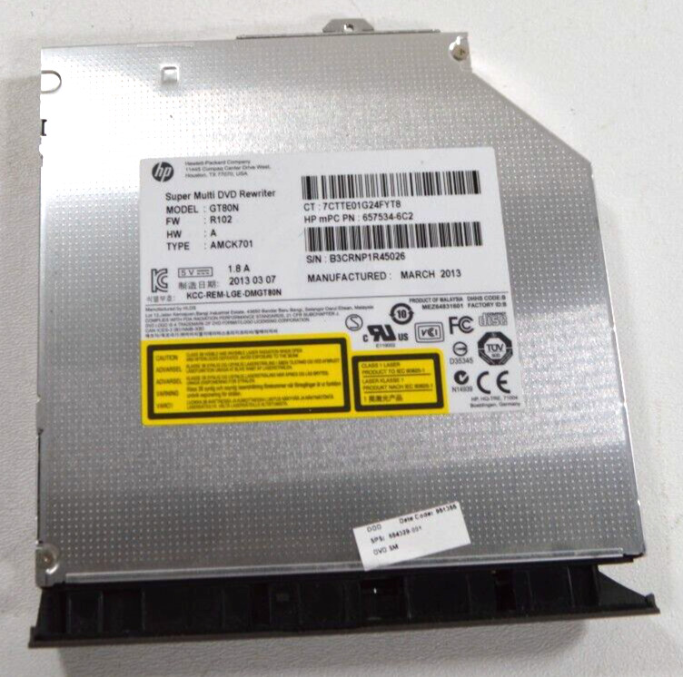Genuine HP Probook 6470b - CD/DVD±RW Internal Drive 684329-001