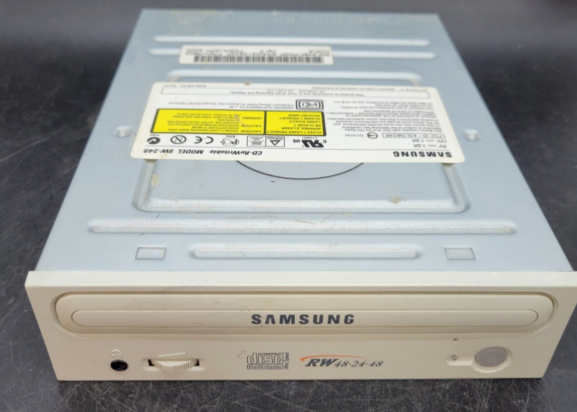 Samsung CD-ReWritable Compact Disk Drive SW-248 CD-RW Burner
