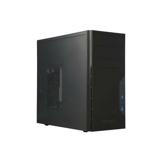 Antec VSK3000E-U3_US SGCC Steel Black Mini Tower Case Micro ATX Mini-ITX No PSU