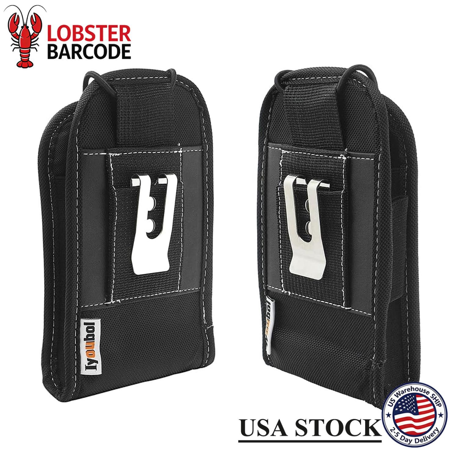 ⭐ Nylon Scanner Holster with Belt Clip for Zebra TC22 TC27 TC51 TC56 Scanner ⭐