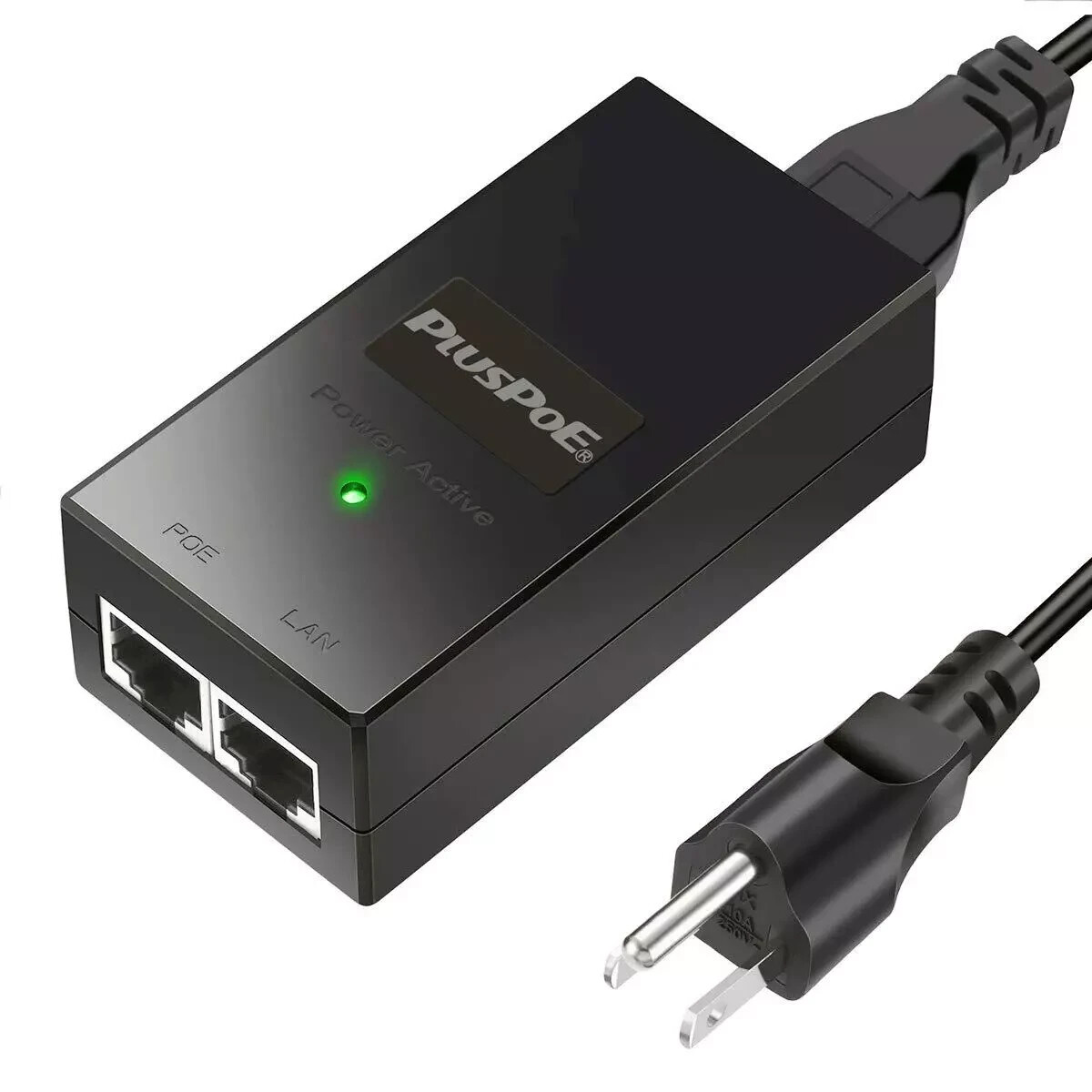 24volt Passive Gigabit Poe Injector Adapter For Ubiquiti And Mikroik Devices Fit