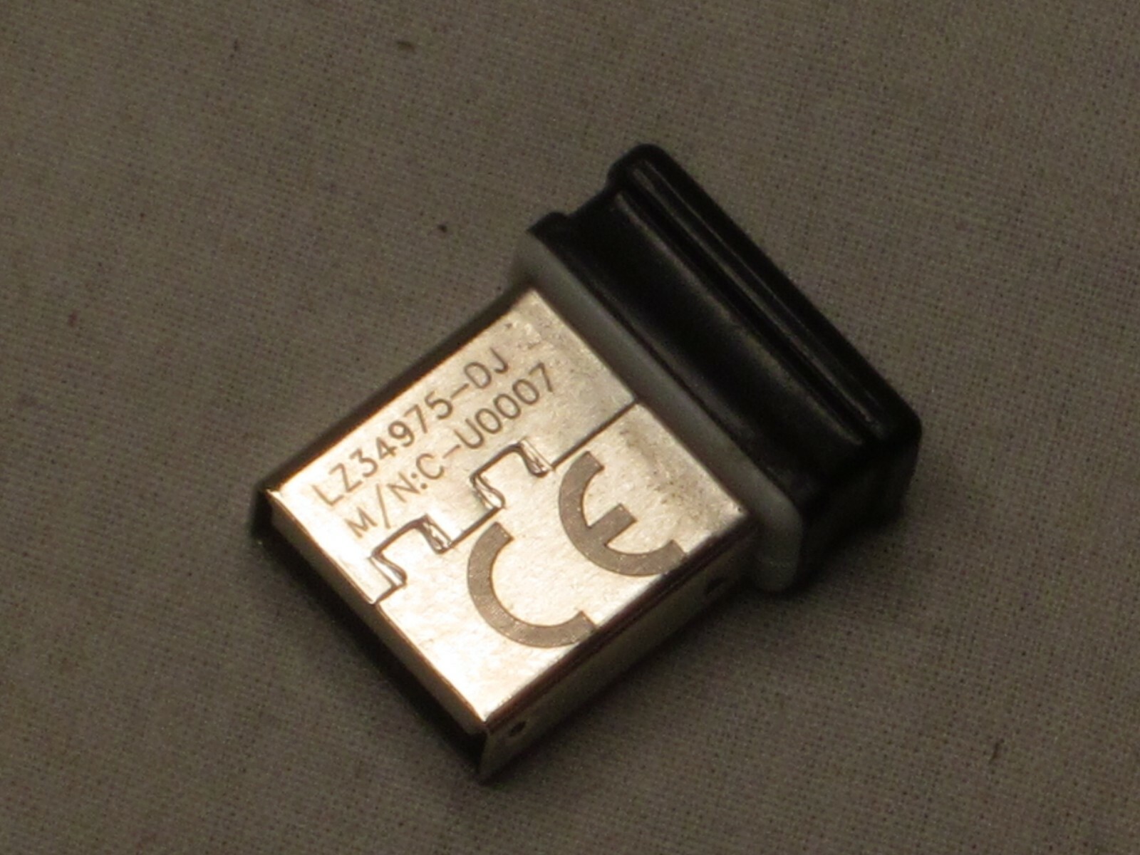 Logitech dongle LZ34975-DJ M/N:C-U0007 usb wireless mouse part genuine
