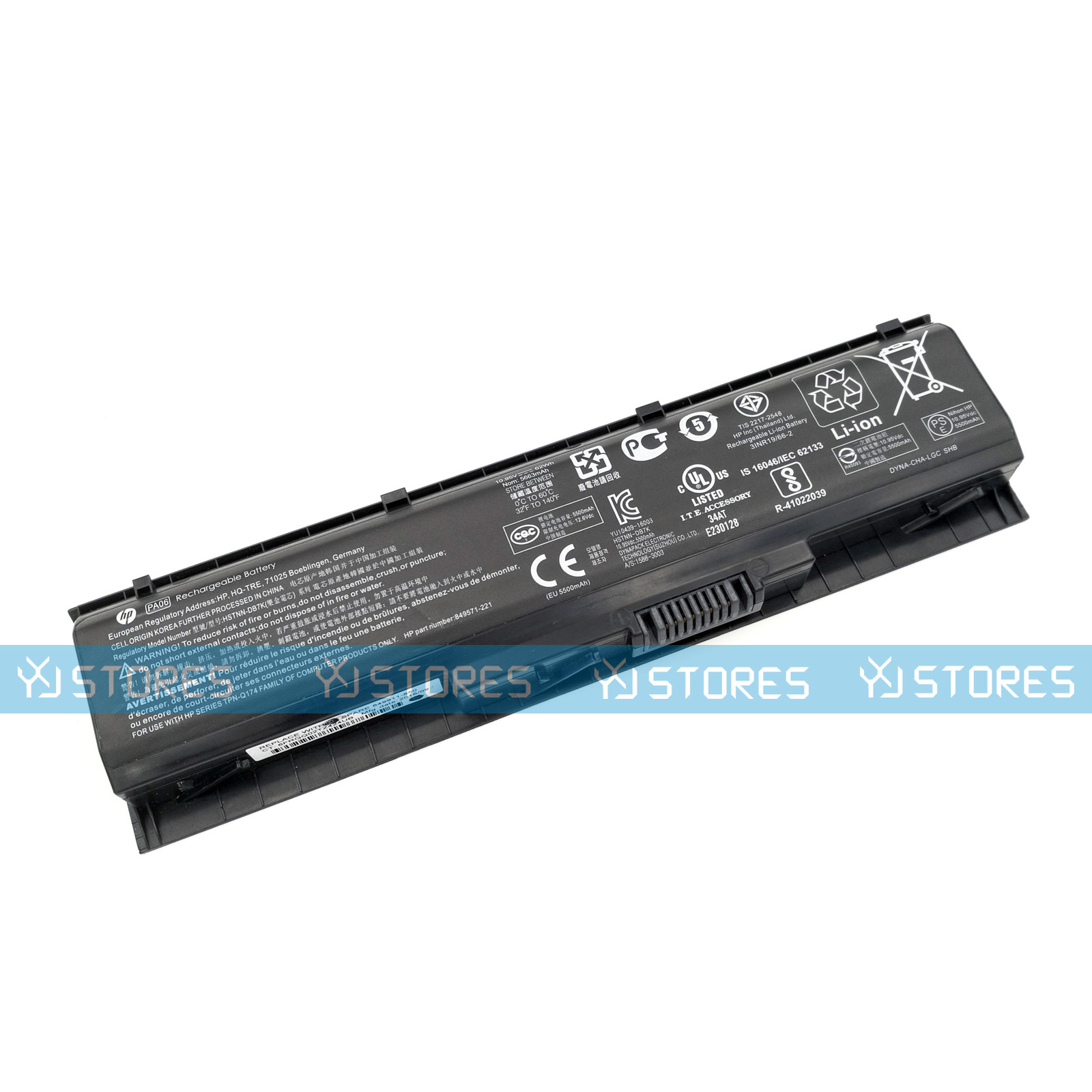 Genuine 62Wh PA06 Battery for HP Omen 17 17-w000 17-ab200 HSTNN-DB7K 849571-241