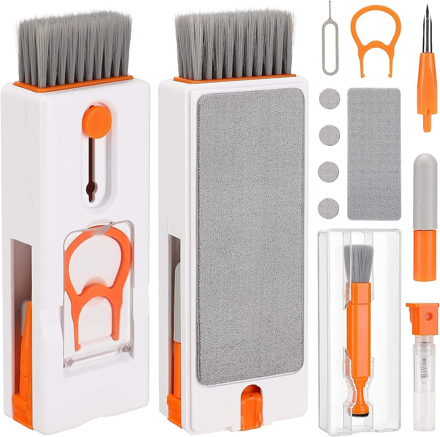 11 in1 Laptop Keyboard Cleaner Kit, Airpod Cleaner Kit with Brush for Camera Len
