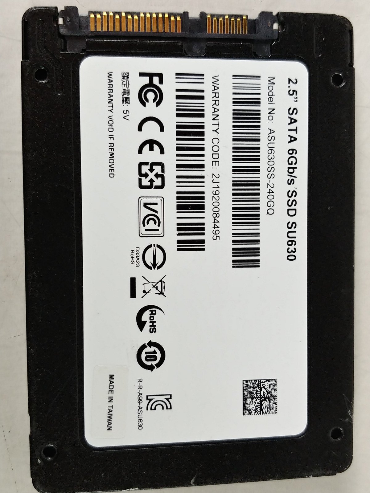 ADATA SU630 ASU630SS-240GQ 240 GB SATA III 2.5 in Solid State Drive