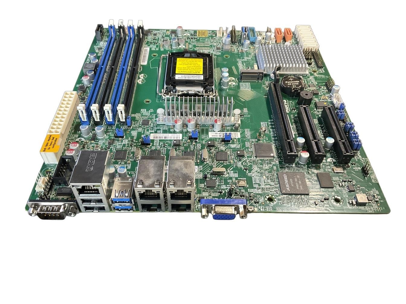 X11SSH-LN4F  New Supermicro NAS Server Motherboard Intel® C236 chipset