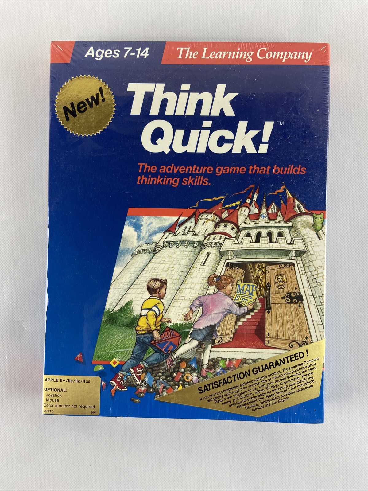 Think Quick Apple II + /llc/llgs. Unopened