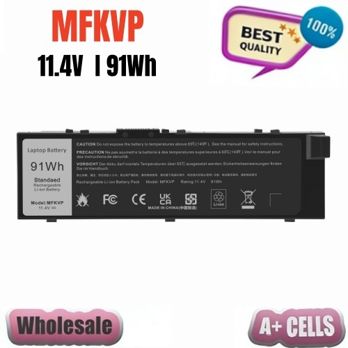 LOT 91Wh Battery MFKVP For Dell Precision 15 7510 7520 17 7710 7720 M7510 M7710