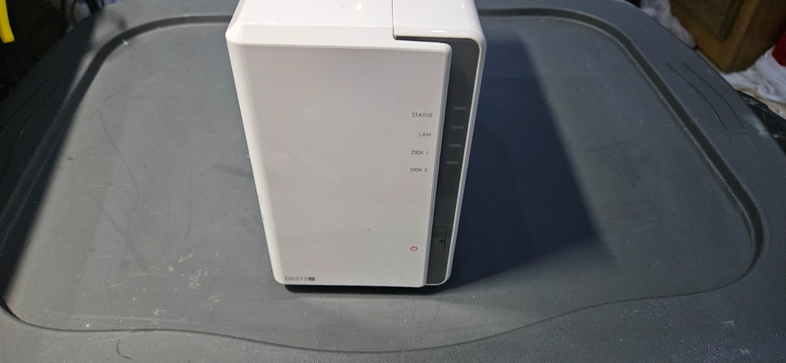 Synology DiskStation DS213j 2-Bay NAS Diskless Tested Working No Power Cord