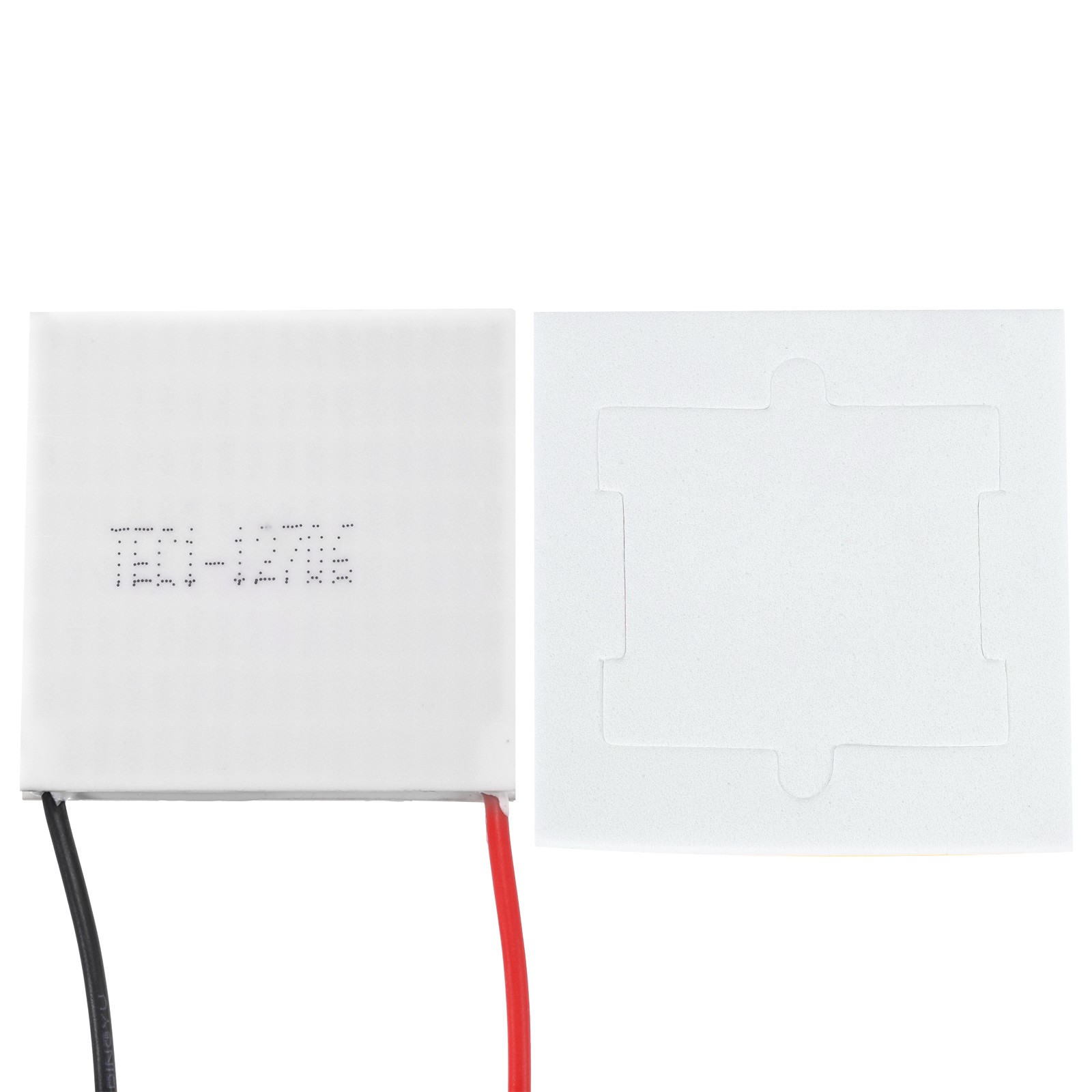TEC1-12706 Semiconductor Refrigeration Tablets 15.8V 6A 51W Heatsink 40x40mm