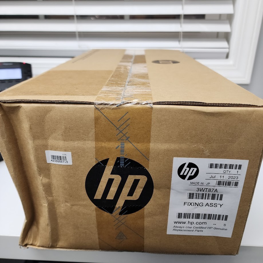 HP LaserJet 3WT87A 110V Fuser Kit