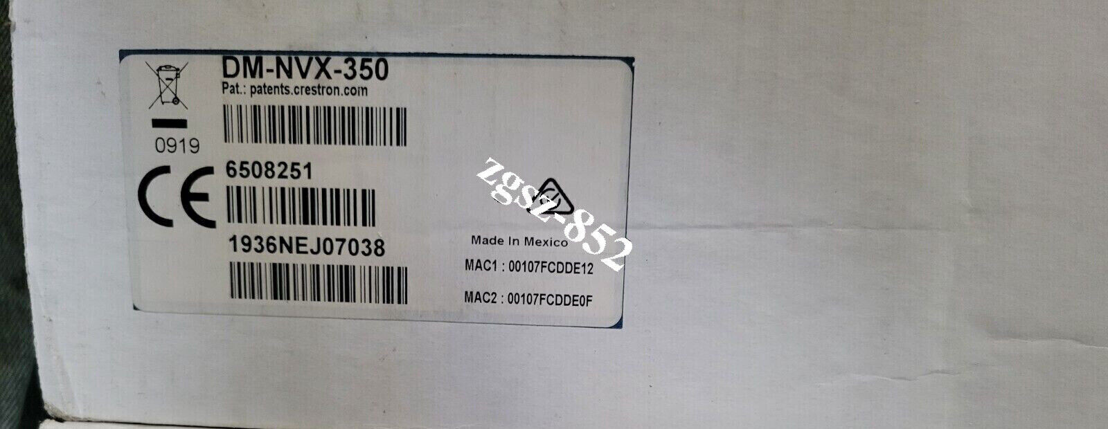 Crestron DM-NVX-350 Network Codec Brand New Fast Shipping FedEx or DHL
