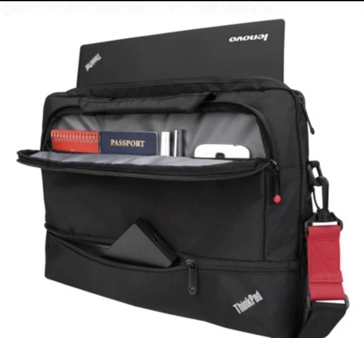 Lenovo 4X40E77328 ThinkPad Essential Topload Case Black For 15.6" Laptops