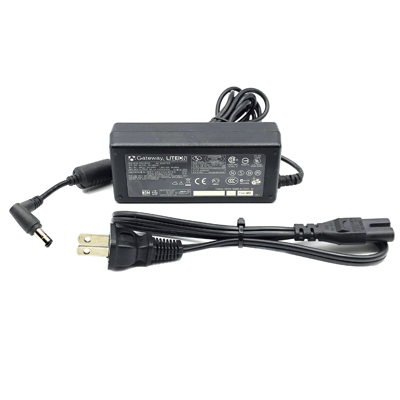 Genuine Liteon AC Adapter For Gateway ML6721 MT3707 MT6841 Power Supply  