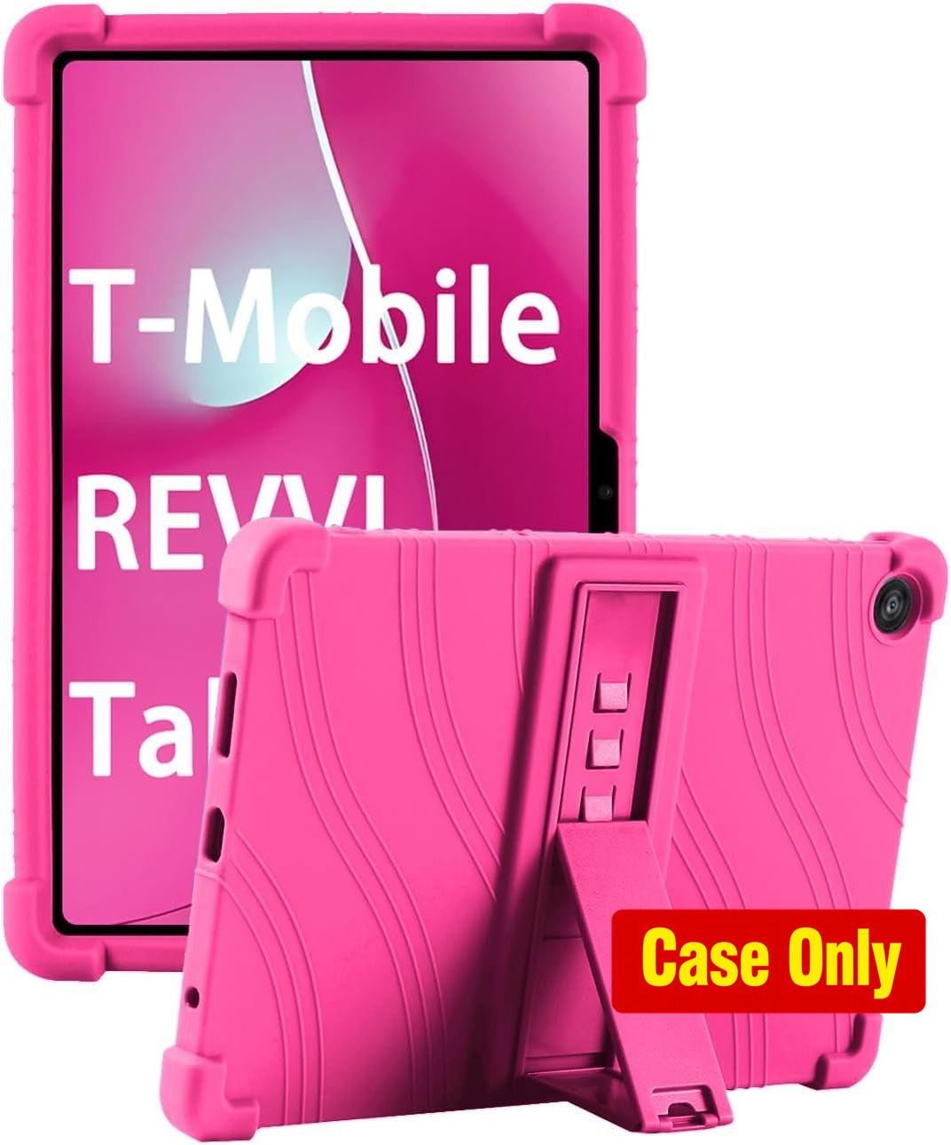 Case for T-Mobile REVVL Tab 2 10.1 Inch Tablet - Kid-Friendly Soft Silicone Cove