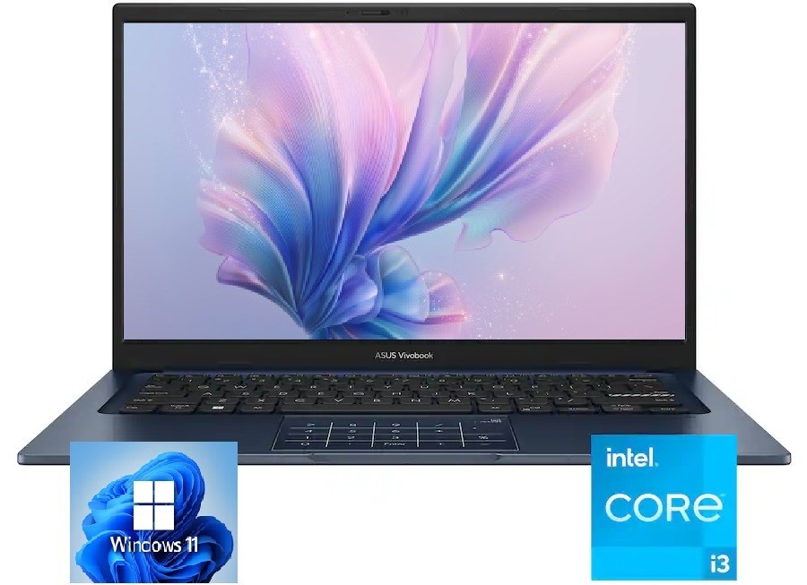 ASUS Vivobook 14" FHD Laptop, Intel 6-Core i3 CPU, 24GB RAM, 1TB SSD, Win 11