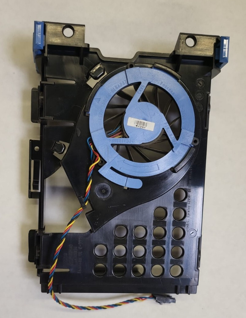 Original Dell Hard Drive Bracket Mount / Frame NH645 + Fan CM740 TESTED USA