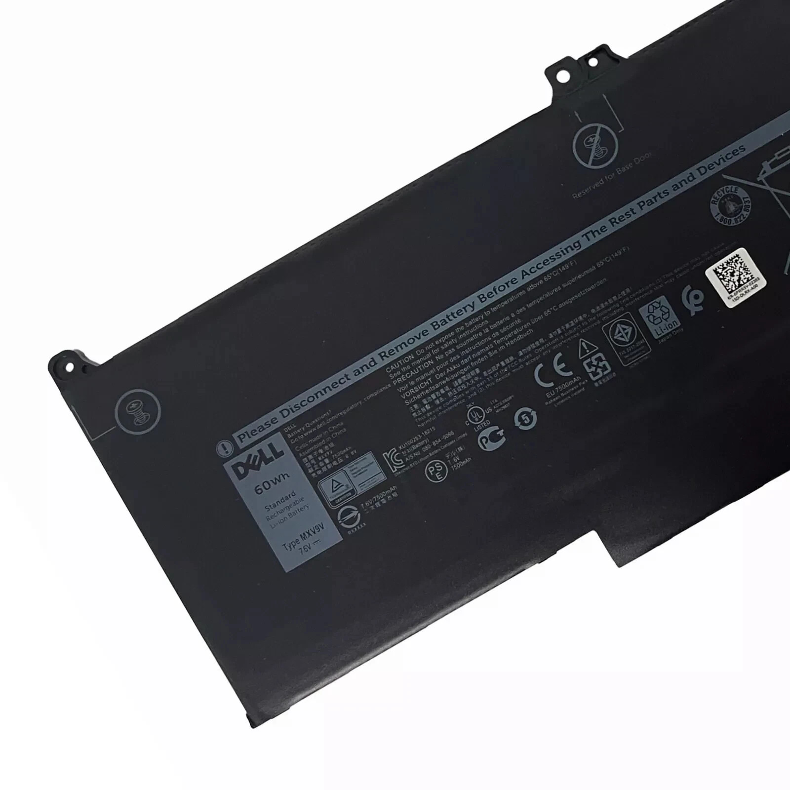Genuine OEM 60Wh MXV9V Battery For Dell Latitude 5300 5310 7300 7400 5VC2M N2K62