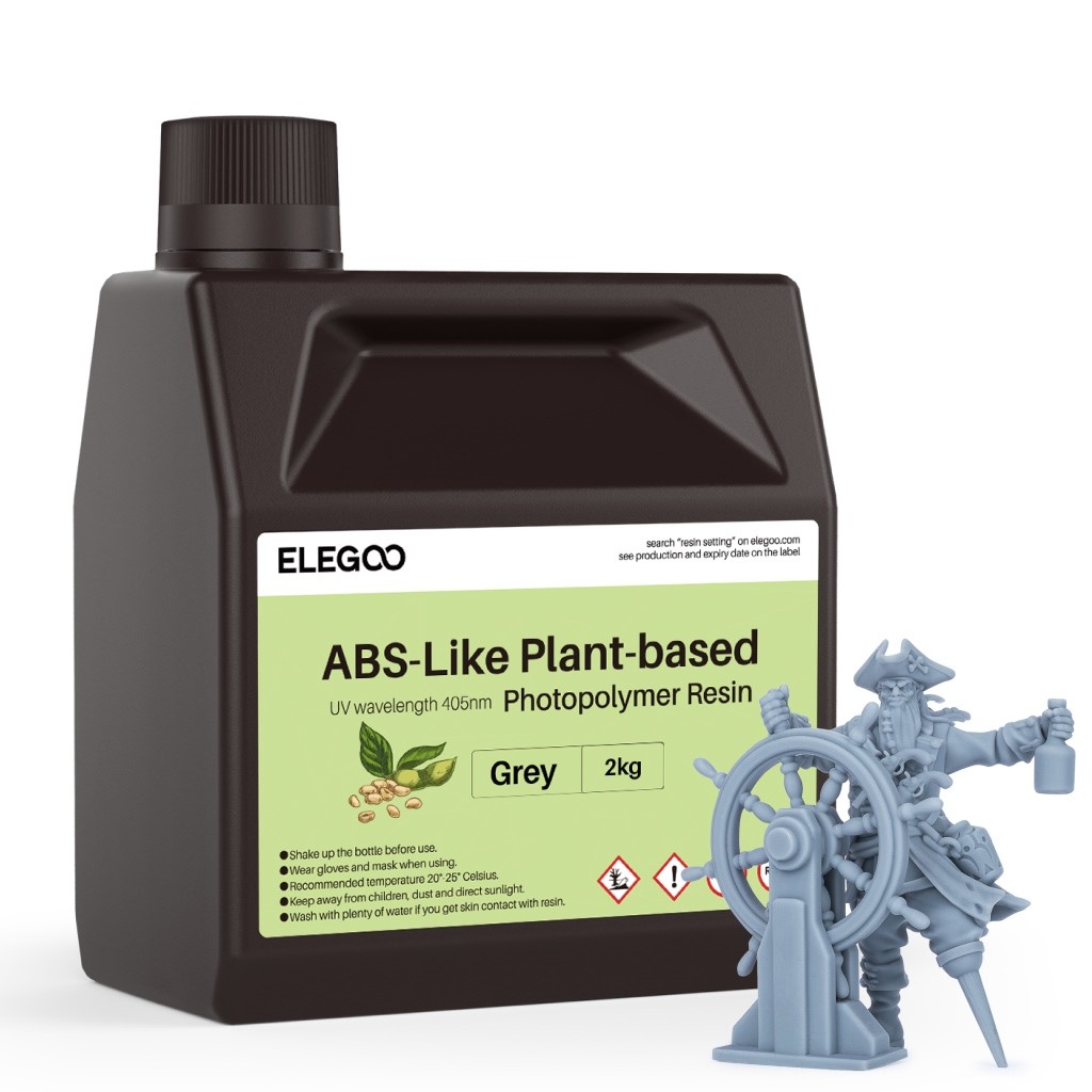 【Buy 6 Get 4 Free,Add 10】ELEGOO Standard Plant/ABS/Water Washable LCD 3D Printer
