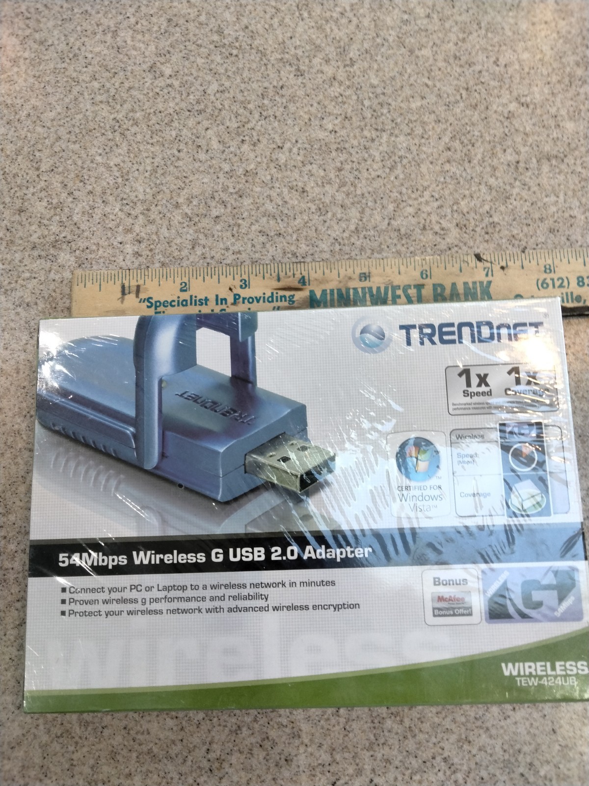 TRENDnet 54Mbps Wireless G USB 2.0 Adapter